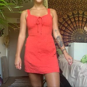 Billabong Red Mini Sundress- Size M